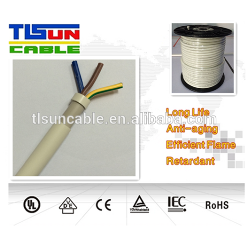 PFSP 3X2.5mm flexible power cable with double jacket